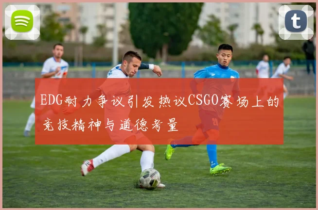 EDG耐力争议引发热议CSGO赛场上的竞技精神与道德考量