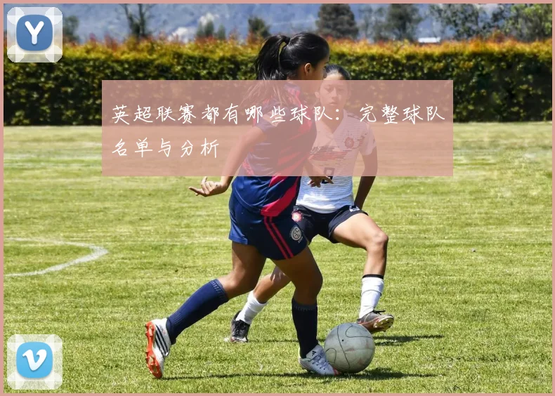 英超联赛都有哪些球队：完整球队名单与分析